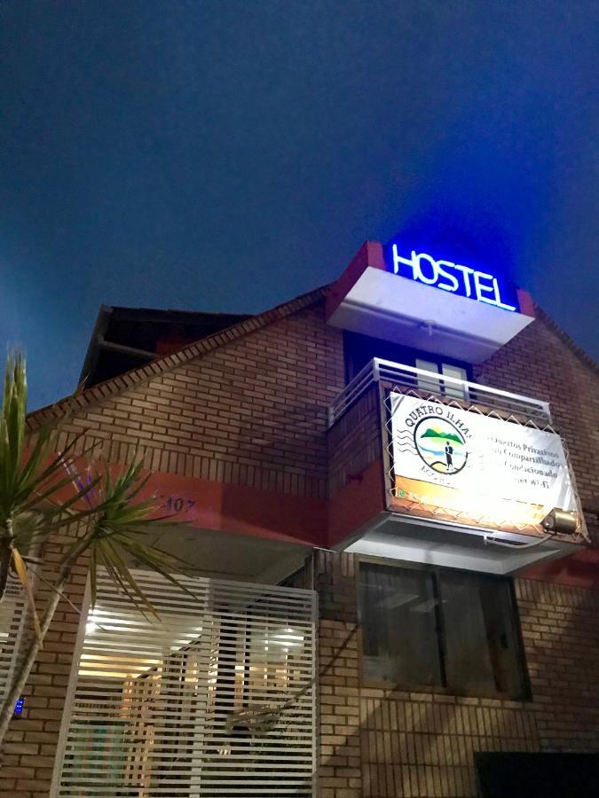 Quatro Ilhas Beach Hostel Бомбиняс Екстериор снимка